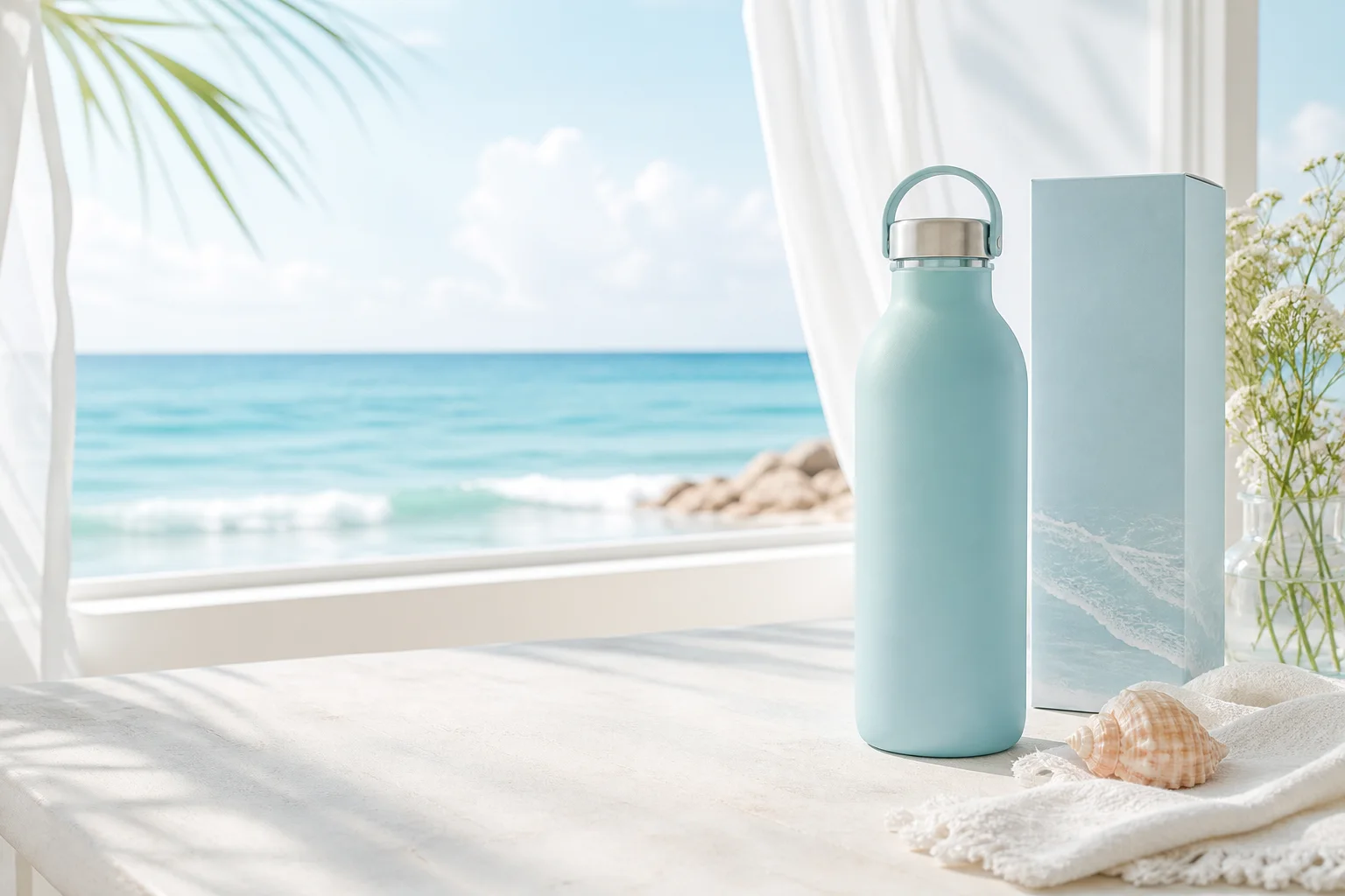 NOVA Bottle 智慧保溫瓶商品情境照